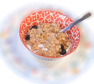 Banana Blueberry Oats